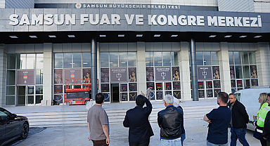 Samsun Fuar ve Kongre Merkezi Kapılarını Açıyor: Başkan Halit Doğan Çalışmaları Yerinde İnceledi