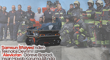 Samsun İtfaiyesi'nden Teknoloji Devrimi!