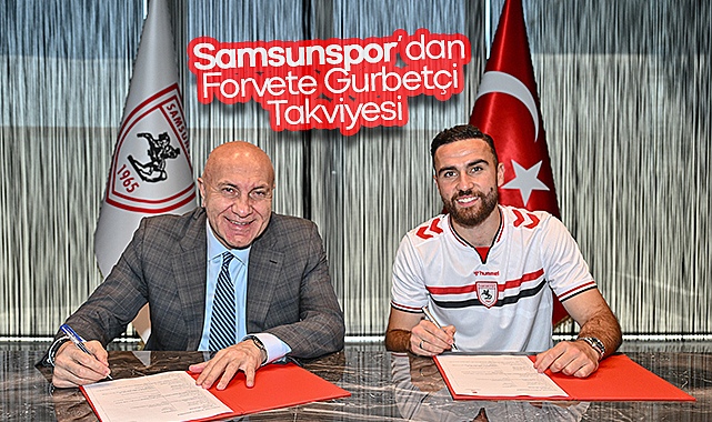 Samsunspor'dan Forvete Gurbetçi Takviyesi: Fatih Kaya ile 3+1 Yıllık Resmi Sözleşme İmzalandı!