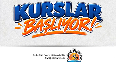 Atakum Belediyesi Kurs Başvuruları Başladı: İşte Kurslar