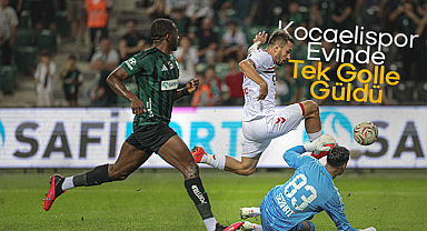 Kocaelispor Evinde Tek Golle Güldü: Samsunspor'a Kocaeli'de Soğuk Duş