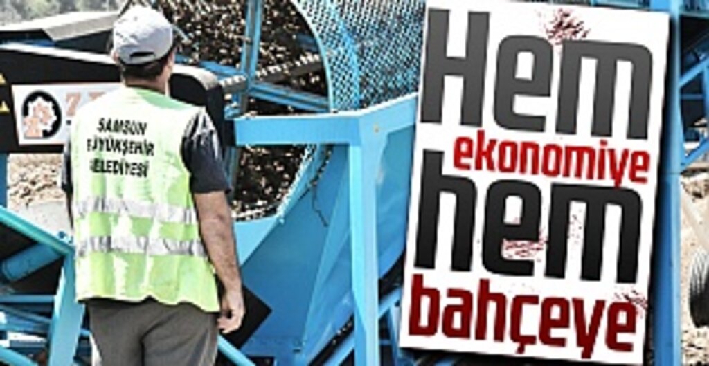 Hem ekonomiye hem bahçeye