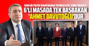 6'lı Masada Tek Başbakan 'Ahmet Davutoğlu'dur