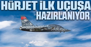 Türkiye'nin yerli jet uçağı Hürjet ilk uçuşuna hazırlanıyor