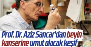 Prof. Dr. Aziz Sancar'dan beyin kanserine umut olacak keşif