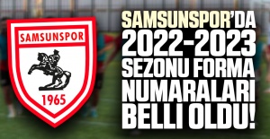 Samsunspor’da 2022-2023 Sezonu Forma Numaraları Belli Oldu!