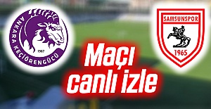 Ankara Keçiörengücü - Samsunspor maçı canlı izle