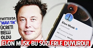 Tesla ve SpaceX'in CEO'su Elon Musk bu sözlerle duyurdu! Twitter'da "mavi tik" ücreti belli oldu