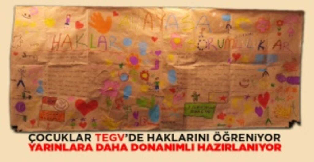Çocuklar TEGV'de haklarını öğreniyor, yarınlara daha donanımlı hazırlanıyor