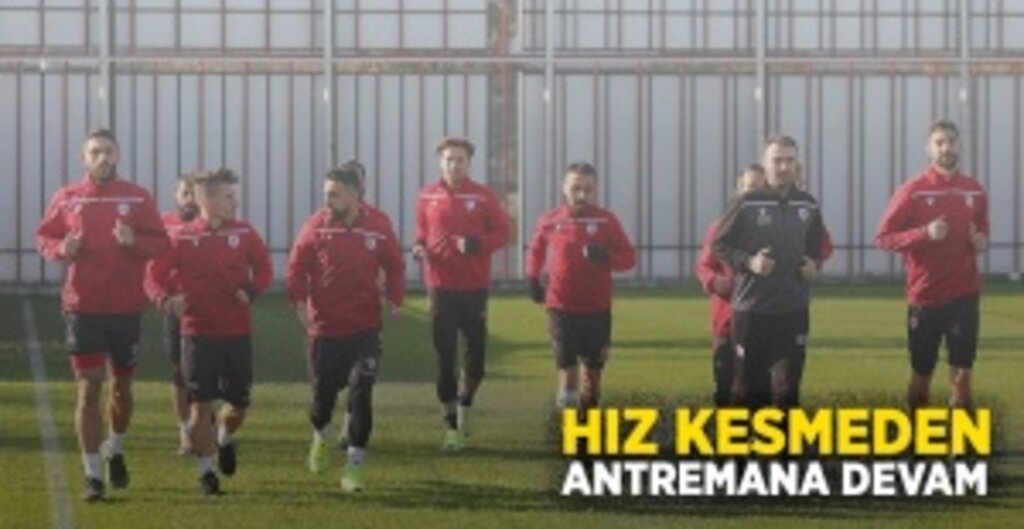 Samsunspor'da Şanlıurfaspor Maçı Sonrası Rejenerasyon İdmanı