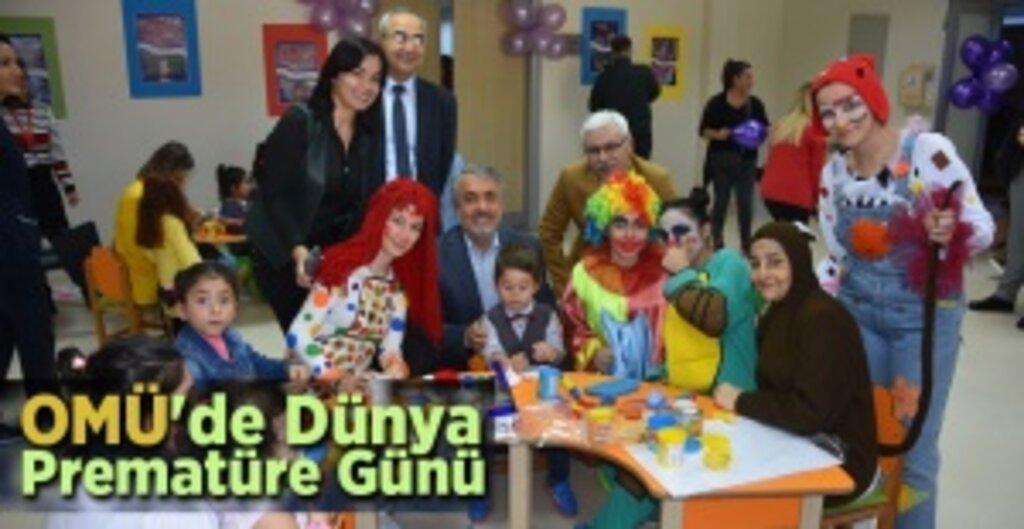 OMÜ Çocuk Hastanesi'nde Anlamlı Prematüre Günü Etkinliği: Minik Kalplere Umut Oldular