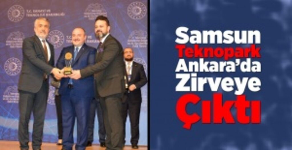 Samsun Teknopark, Türkiye Birincisi Oldu