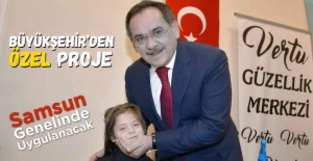 Samsun Büyükşehir Belediyesi'nden Anlamlı Proje: Çocuk Gülerse Dünya Güler