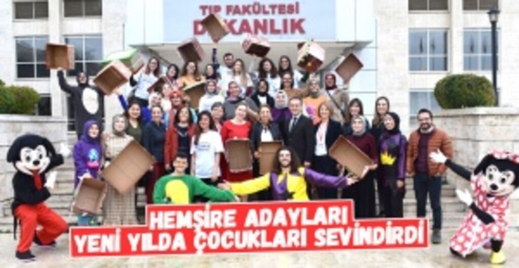 OMÜ’den Minik Kalplere Dokunan Etkinlik: Yeni Yılda Yeni Oyuncaklar