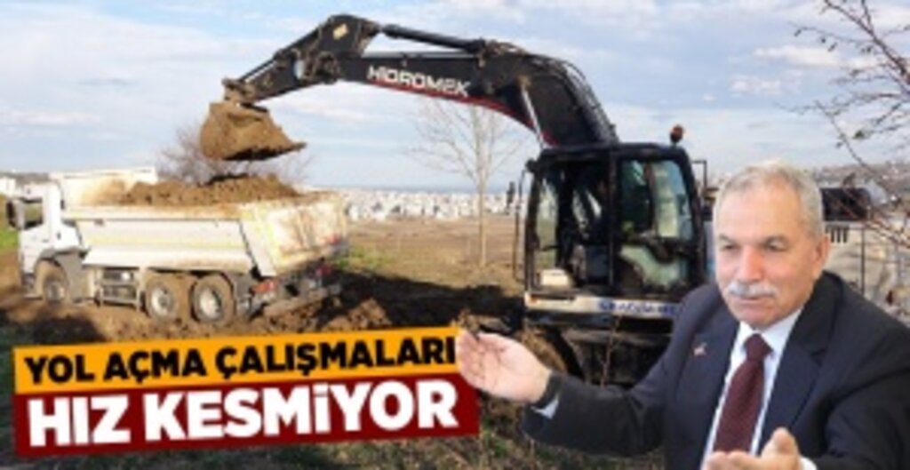 İlkadım Belediyesi Yeni Yollar Açarak Ulaşımı Kolaylaştırıyor