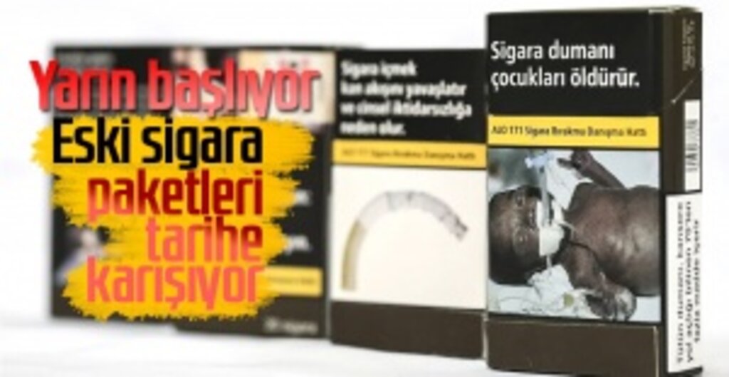 Tütün Mamüllerinde Düz ve Standart Paket Uygulaması Başlıyor