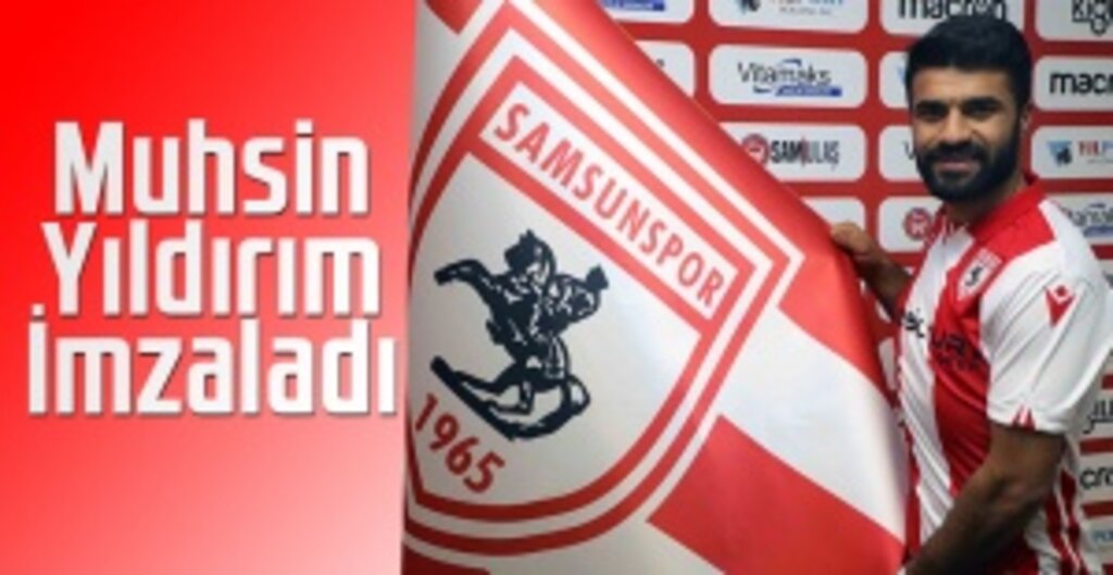 Samsunspor, Muhsin Yıldırım ile 2,5 Yıllık Sözleşme İmzaladı