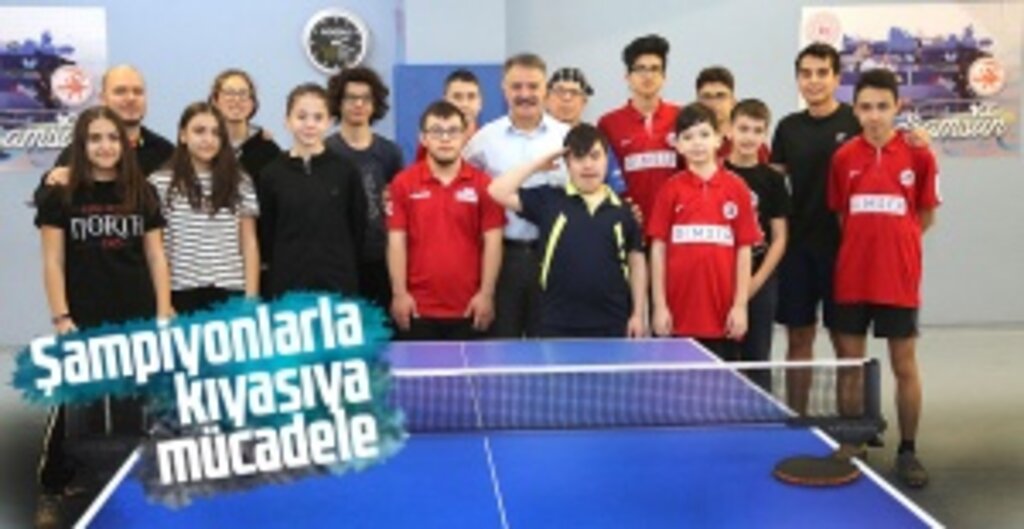 Şampiyonlarla kıyasıya mücadele