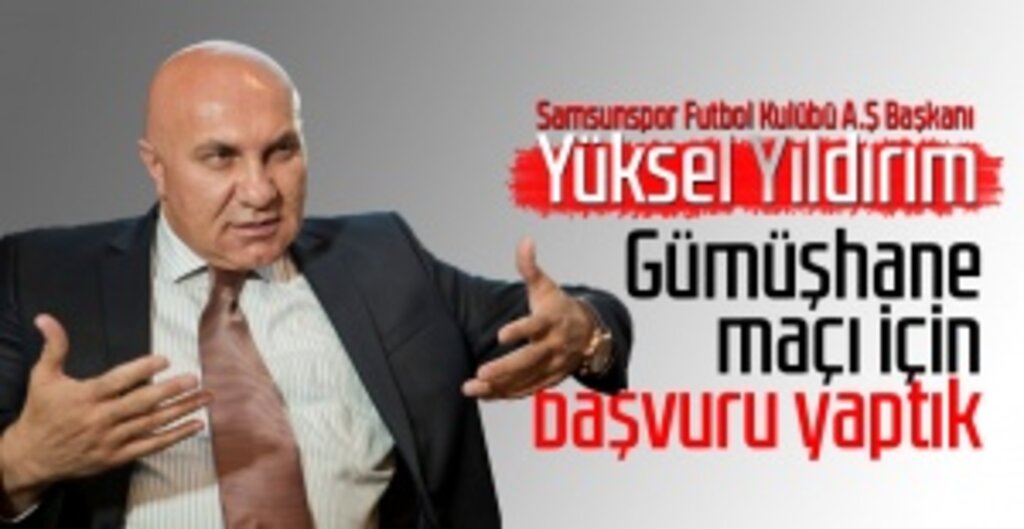 Samsunspor, Gümüşhanespor Maçının Pazar Günü Oynanması İçin Girişimlerde Bulundu
