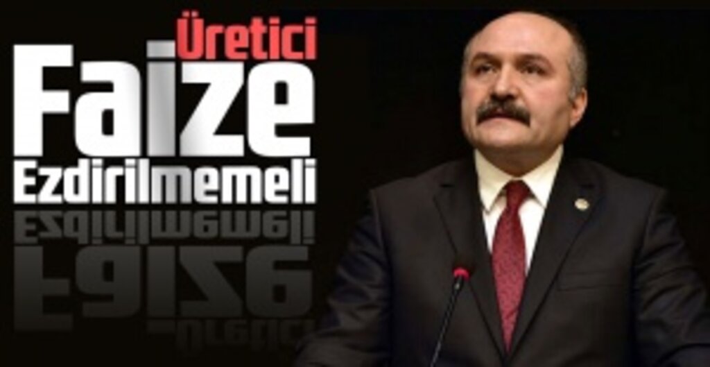 Erhan Usta: Çiftçiye Uygulanan Yüksek Faiz Kabul Edilemez