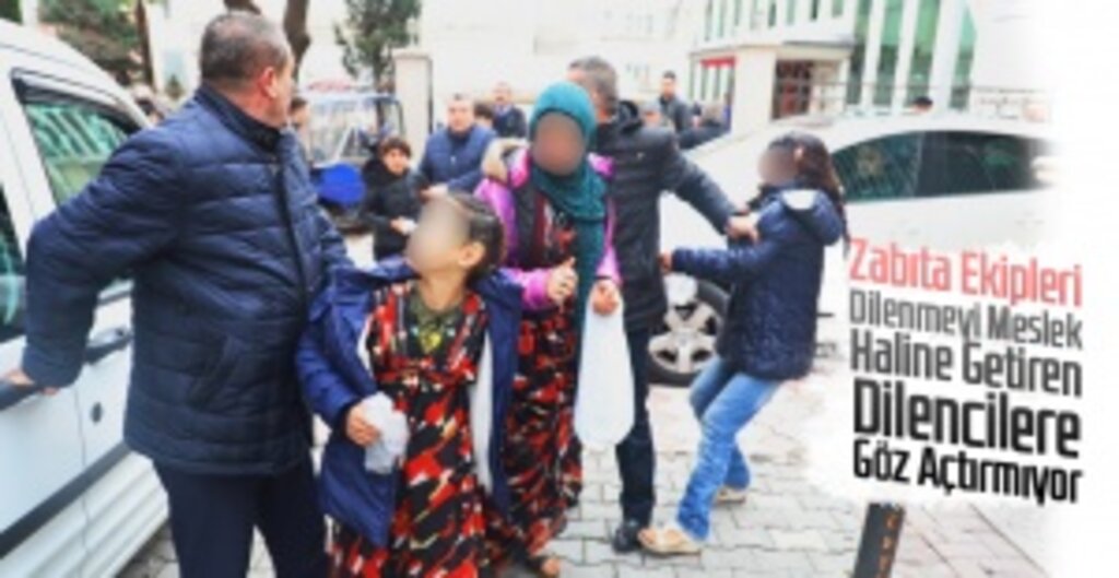 İlkadım'da Dilencilik Denetimleri: Yabancı Uyruklu Dilenciler Üzerinden Para Çıkmadı