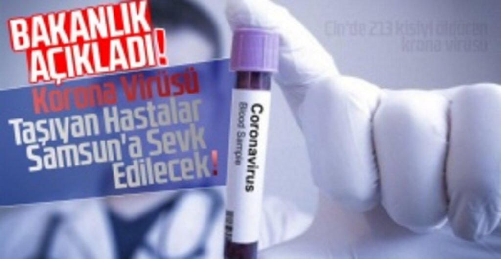Samsun Eğitim ve Araştırma Hastanesi, Korona Virüsü İçin Acil Durum Hastanesi Listesinde