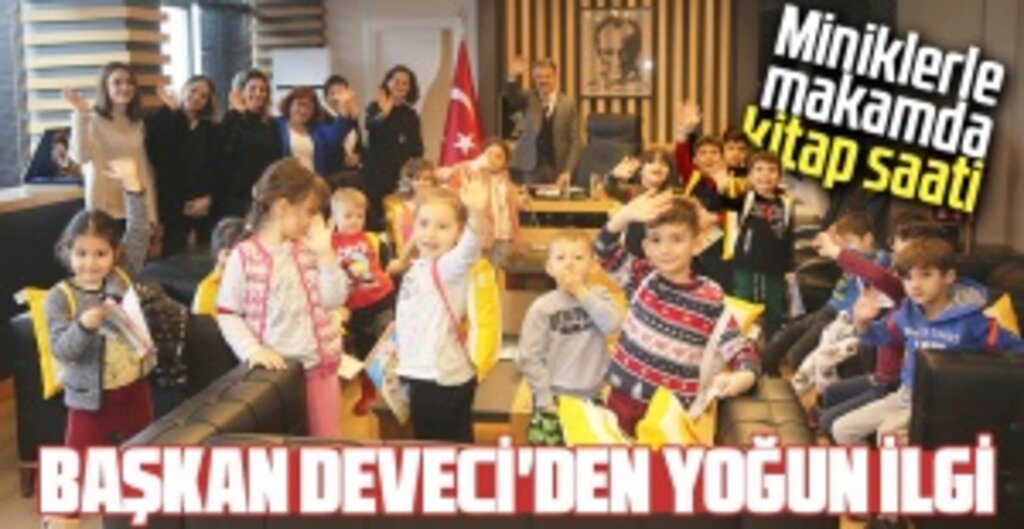 Atakum Belediye Başkanı Miniklerle Masal Saati Yaptı