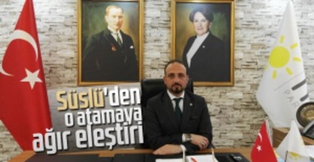 Ömer Süslü’den Ozan Ceyhun’un Büyükelçilik Atamasına Sert Tepki