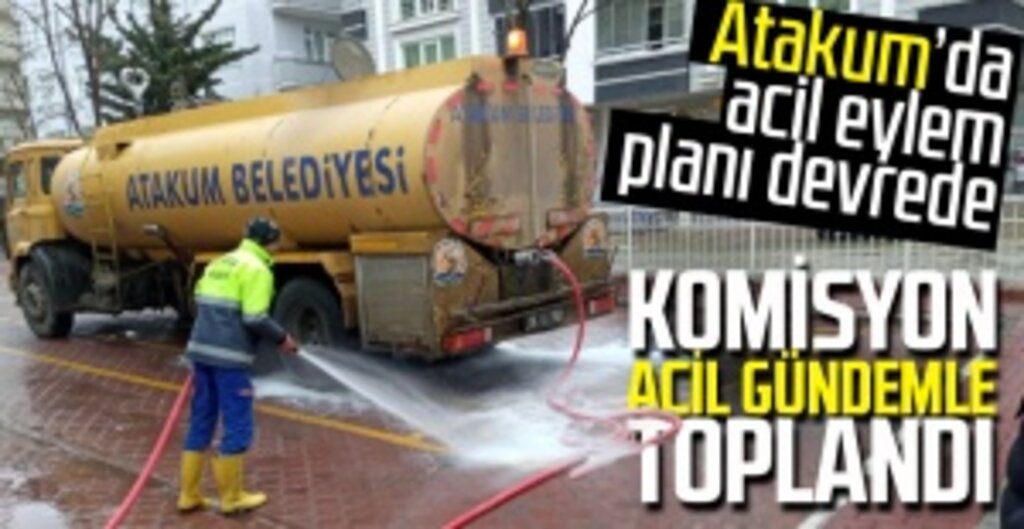 Atakum Belediyesi'nden Koronavirüse Karşı Acil Eylem Planı