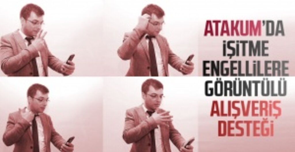 Atakum Belediyesi'nden Örnek Uygulama: İşitme Engellilere İşaret Diliyle Alışveriş Desteği