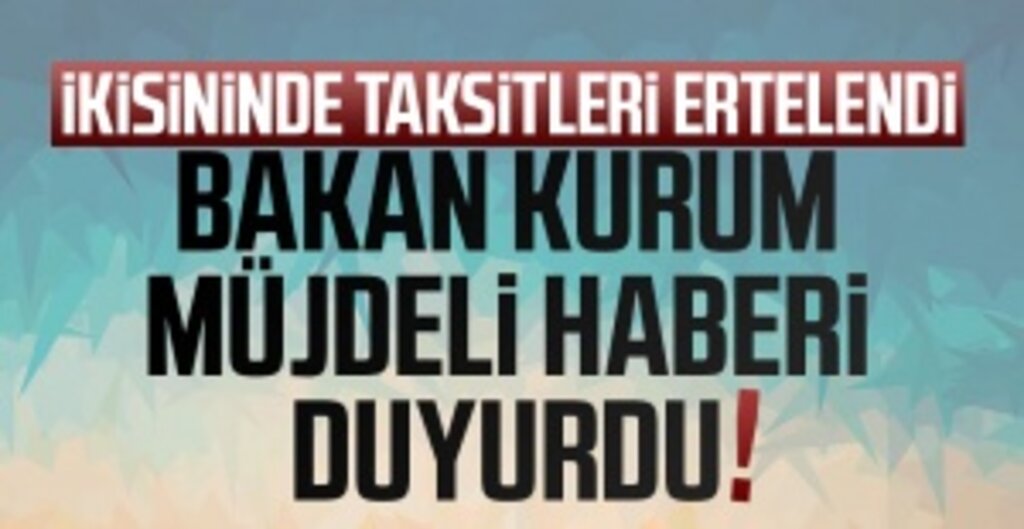 Bakan Kurum’dan Vatandaşa Müjdeli Haber: TOKİ ve Emlak Konut Taksitleri Ertelendi