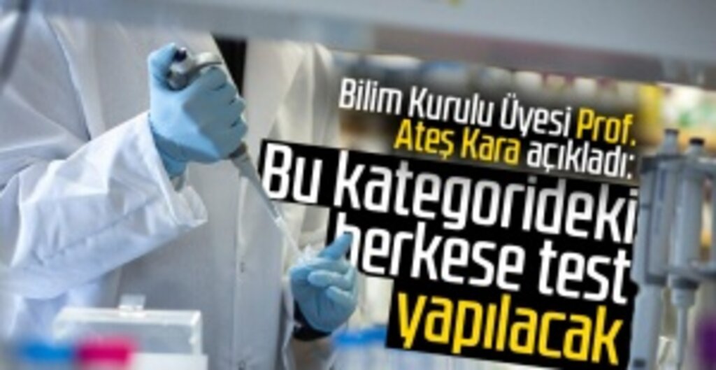 Ateşi Ve Öksürüğü Olan Herkese Koronavirüs Testi Yapılacak