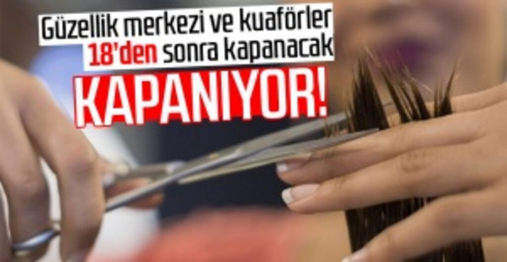 İçişleri Bakanlığı'ndan Berber, Kuaför Ve Güzellik Merkezlerine İlişkin Genelge
