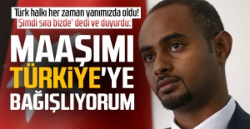 Somalili Diplomattan “Biz Bize Yeteriz” Kampanyasına Destek