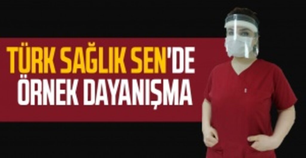 Türk Sağlık-Sen Kadın Kollarından Sağlıkçılara Siperlik Desteği