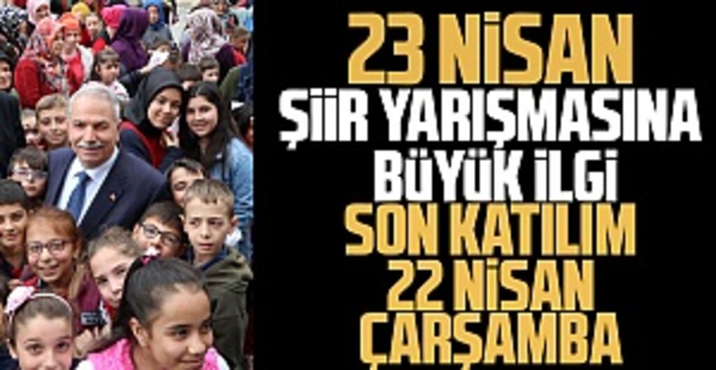 İlkadım Belediyesi’nden 23 Nisan’a Özel Şiir Okuma Yarışması: Büyük İlgi Gördü