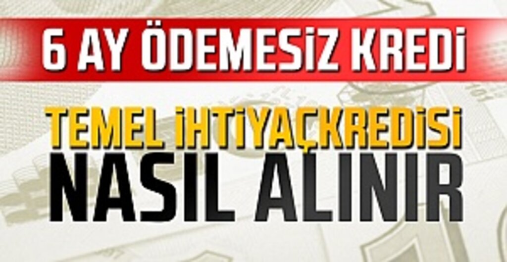 Kamu Bankalarından Temel İhtiyaç Destek Kredisi: 6 Ay Ödemesiz, Online Başvuru İmkanı