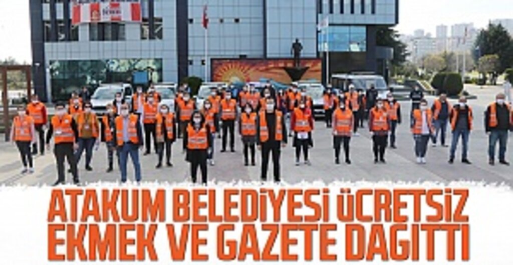 Atakum Belediyesi’nden Sokağa Çıkma Yasağında Ekmek ve Gazete Dayanışması