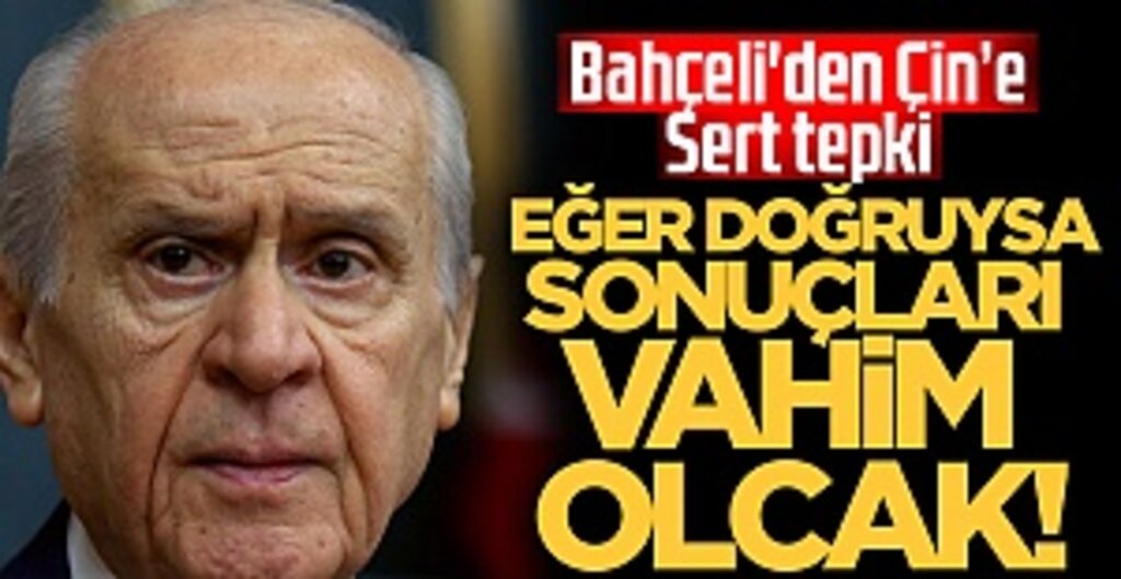 Bahçeli'den 