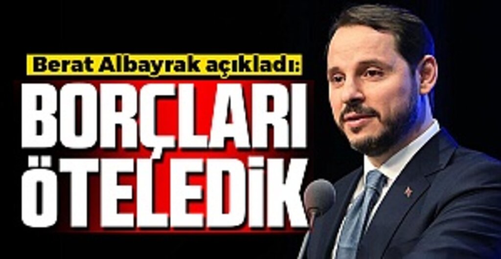 Bakan Albayrak: 795 Bin Vatandaşın 40,6 Milyar TL’lik Borcu Ertelendi