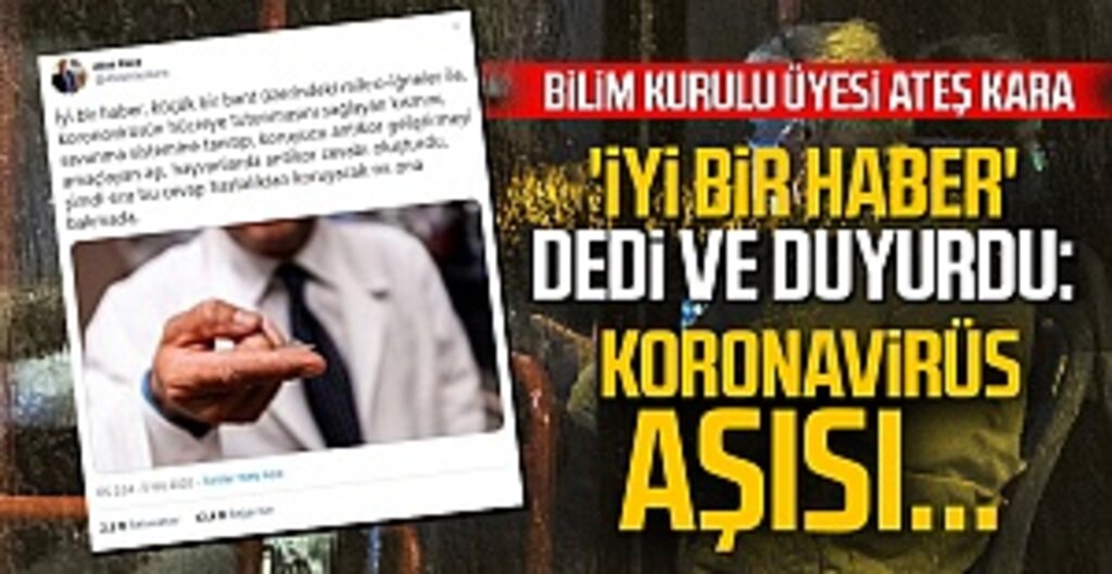 Bilim Kurulu Üyesi Kara'dan Koronavirüs Aşısı Açıklaması: Hayvanlarda Antikor Cevabı Oluştu