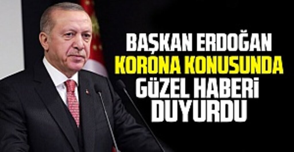 Cumhurbaşkanı Erdoğan: Salgını Yatay Seyre Geçirmeye Başladık