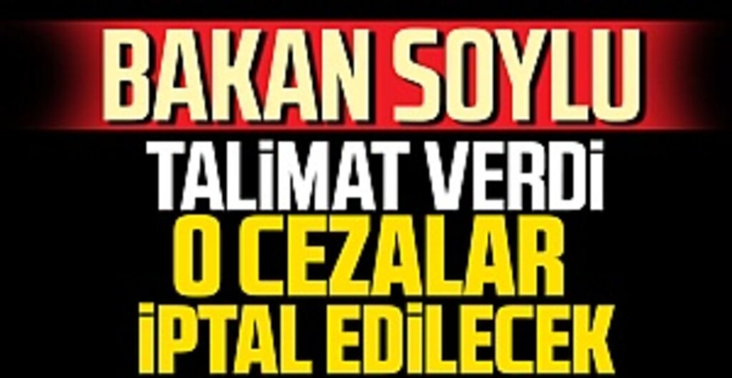Bakan Soylu: Hayvan Gezdirmeye Ceza Yok, Kesilen Cezalar İptal Edilecek