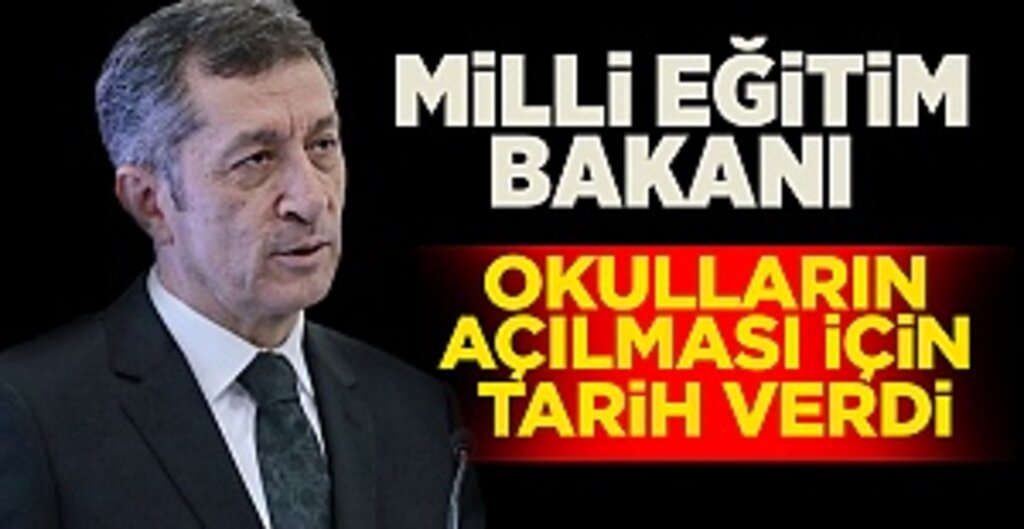 Milli Eğitim Bakanı Selçuk: Okullar Eylül ve Ekim Aylarında Açılabilir
