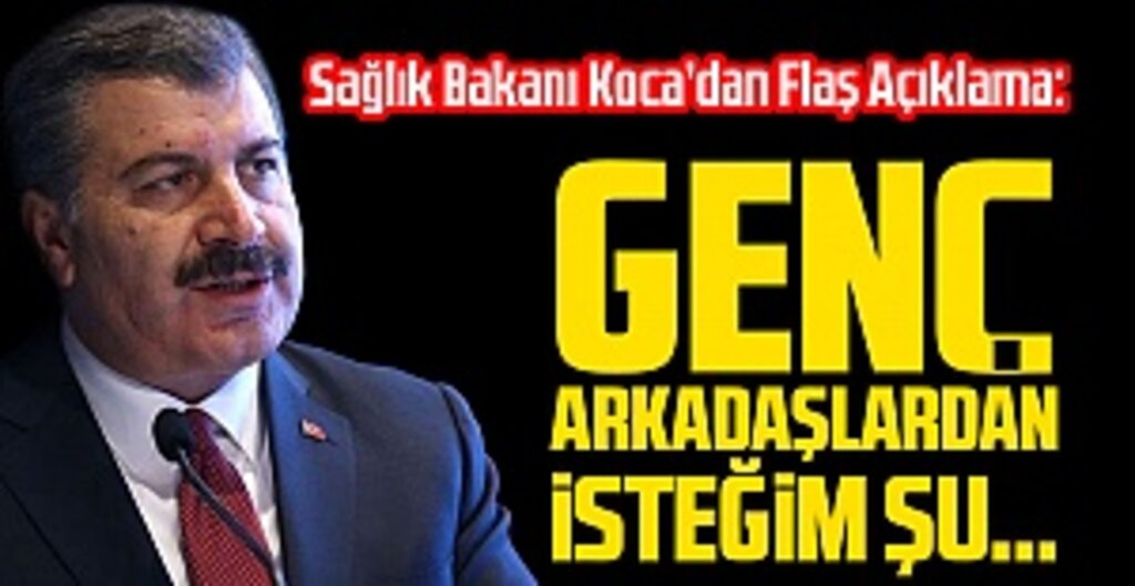 Bakan Koca’dan Gençlere Uyarı: Belirti Olmaması Sizi Yanıltmasın
