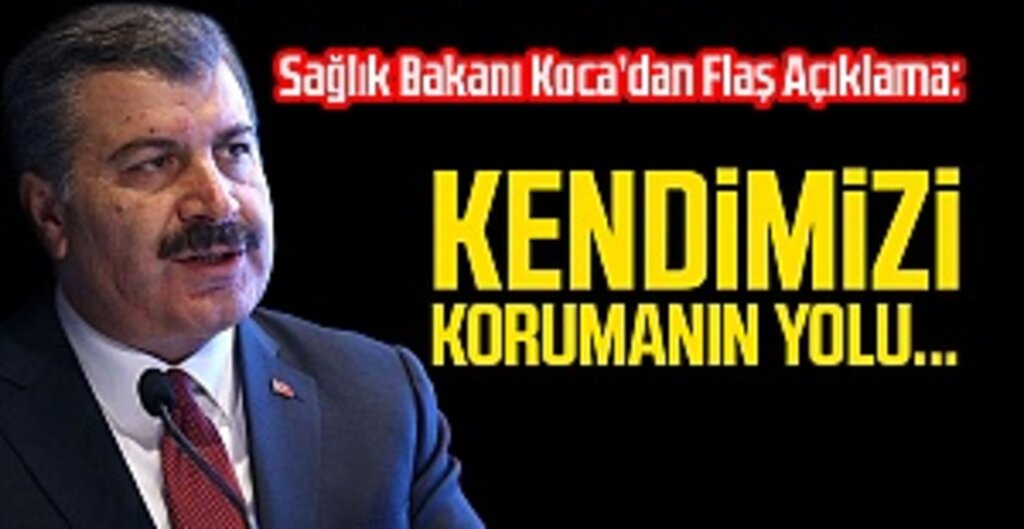 Bakan Koca'dan Koronavirüsle Mücadele Mesajı: Millet-Devlet El Birliğiyle Koronayı Yeneceğiz