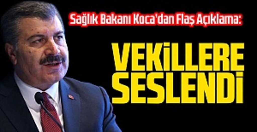 Sağlık Bakanı Fahrettin Koca'dan Sağlık Tasarısıyla İlgili Açıklama