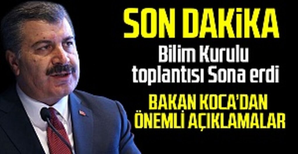 Sağlık Bakanı Fahrettin Koca'dan Son Durum Açıklaması: 76 Kişi Daha Hayatını Kaybetti