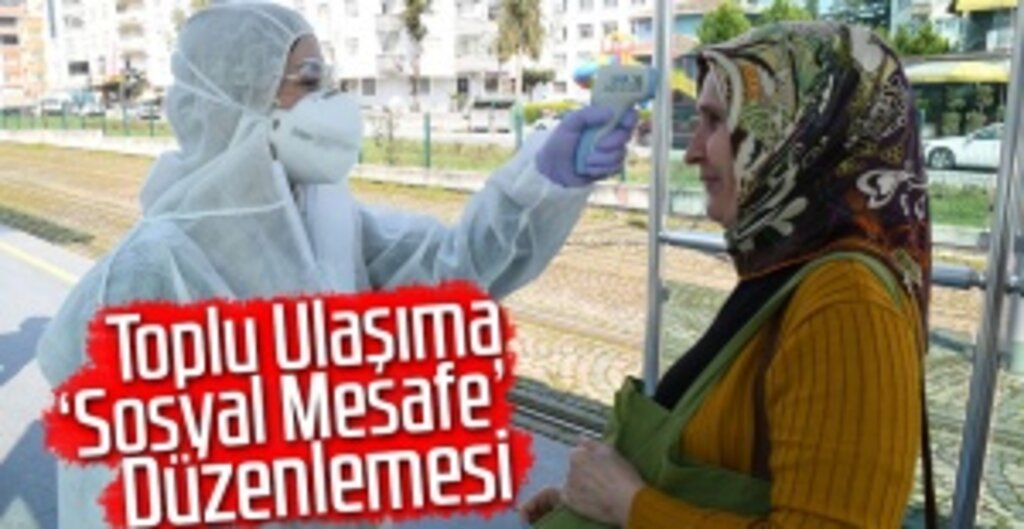 Samsun’da Toplu Ulaşımda Koronavirüs Önlemleri Artırıldı: Sosyal Mesafe, Dezenfekte, Ateş Ölçümü