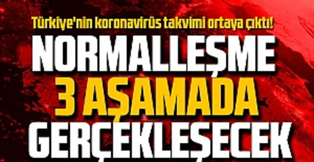 Ankara'da Normalleşme Senaryoları: Türkiye 3 Aşamalı Geçişe Hazırlanıyor